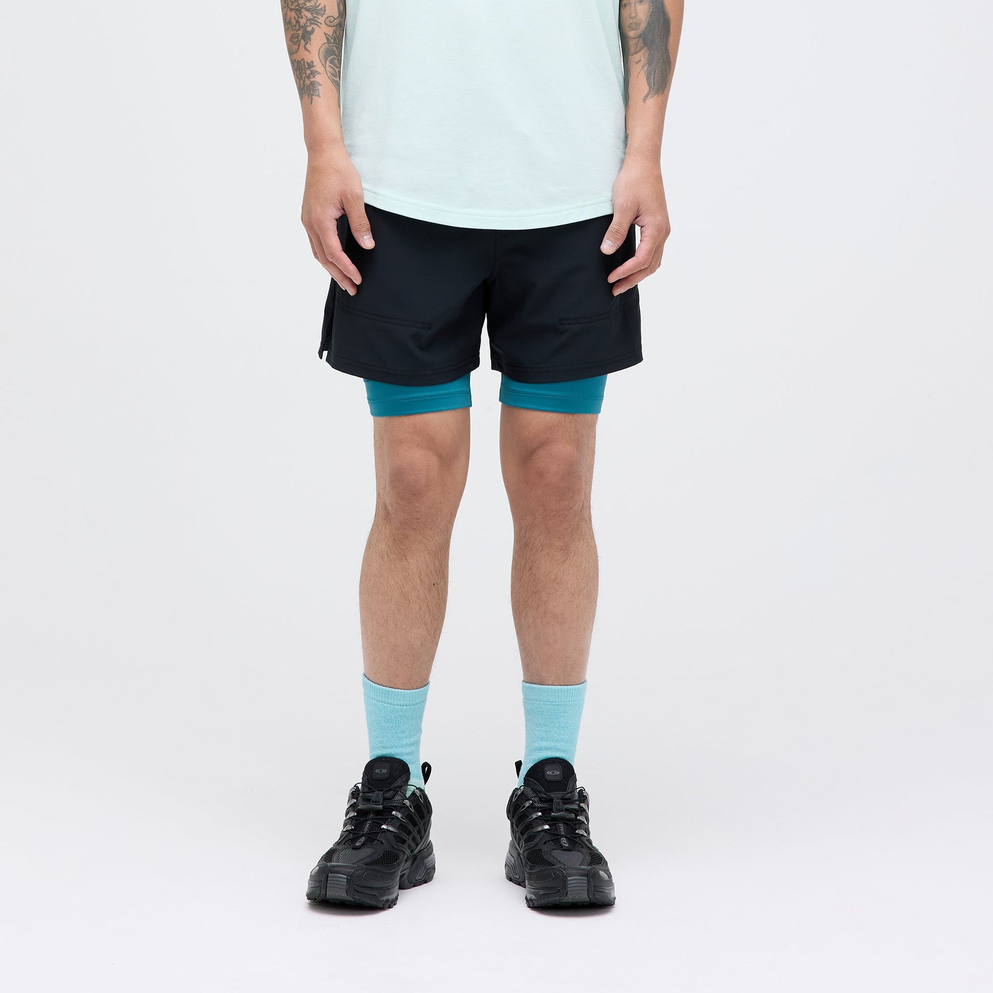 Stance Strike Run Shorts Schwarz