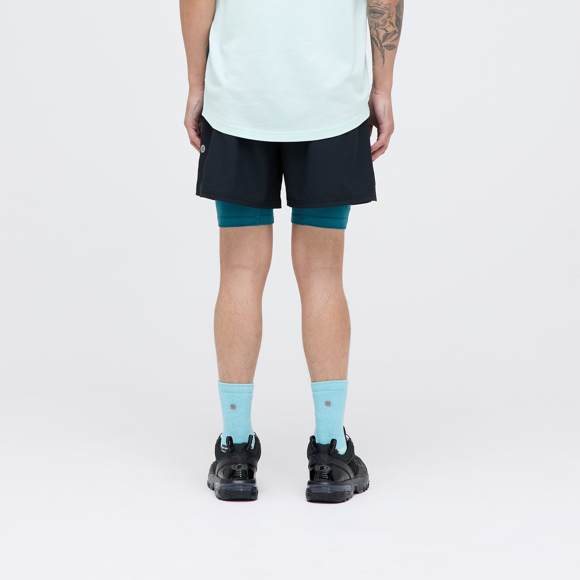 Stance Strike Run Shorts Schwarz