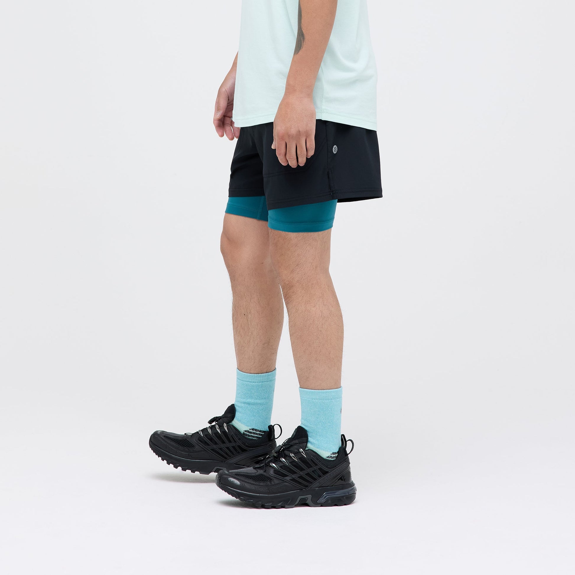 Stance Strike Run Shorts Schwarz