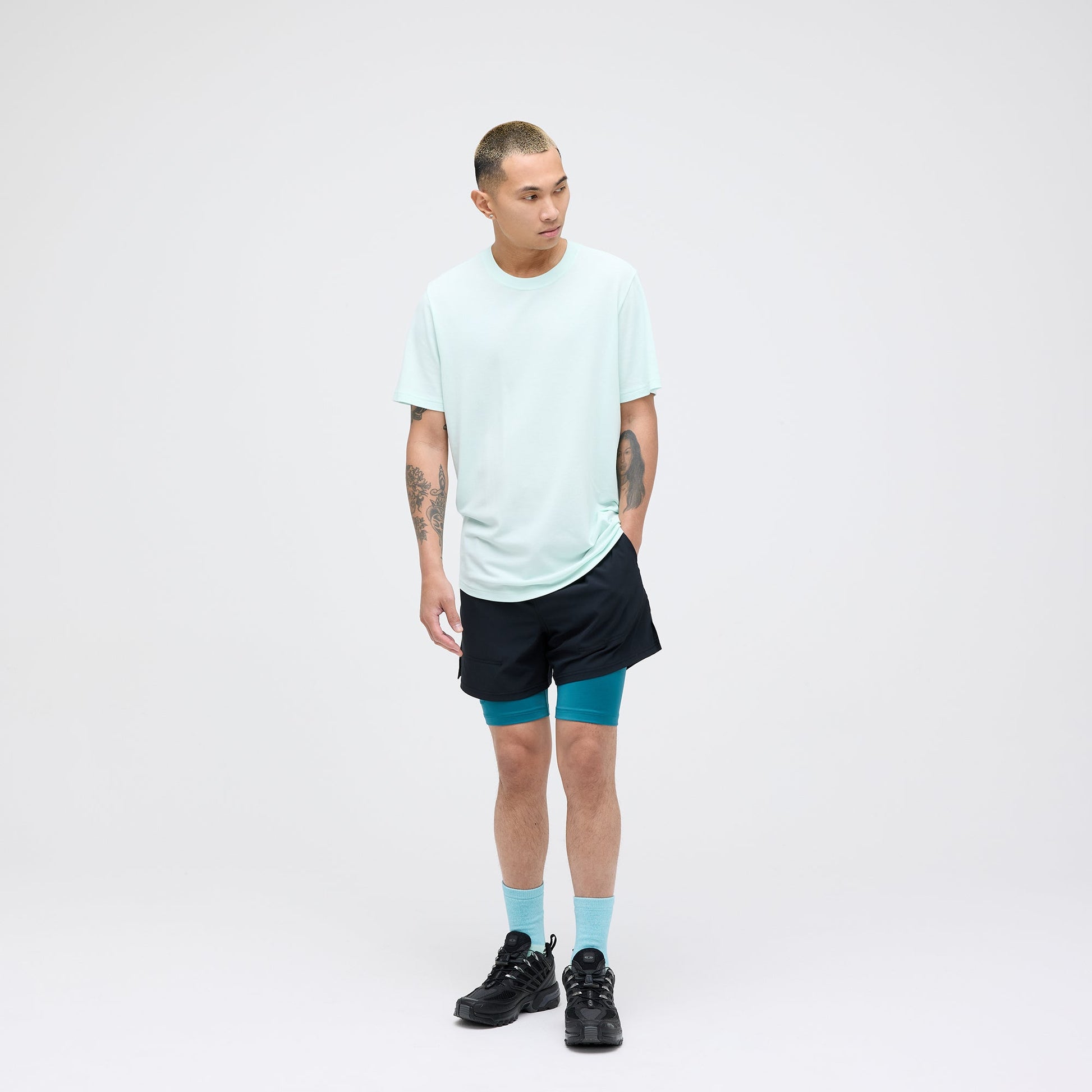 Stance Strike Run Shorts Schwarz