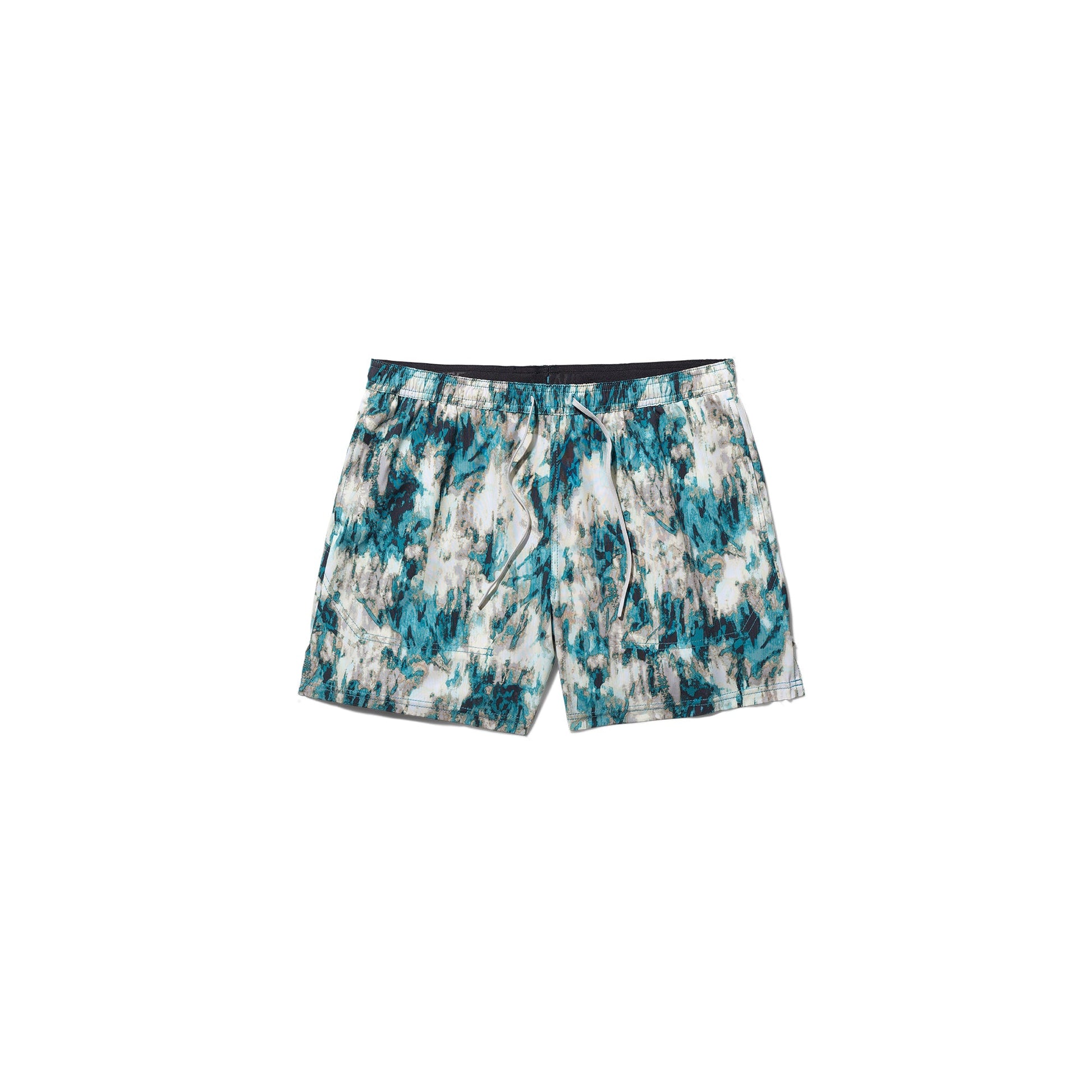 Stance Strike Run Shorts Blaugrün/Camouflage