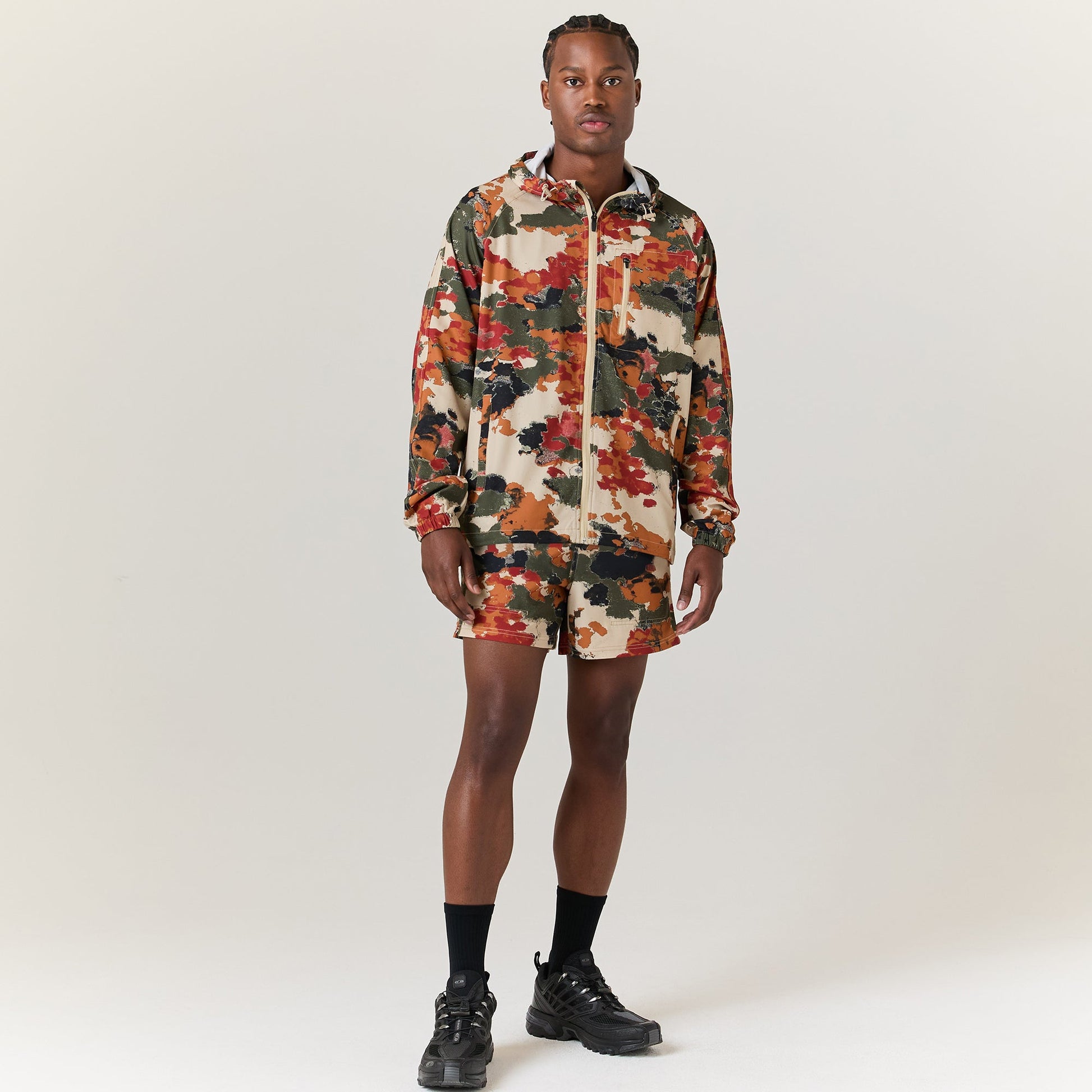 Stance Warm Up Jacke Camouflage |model