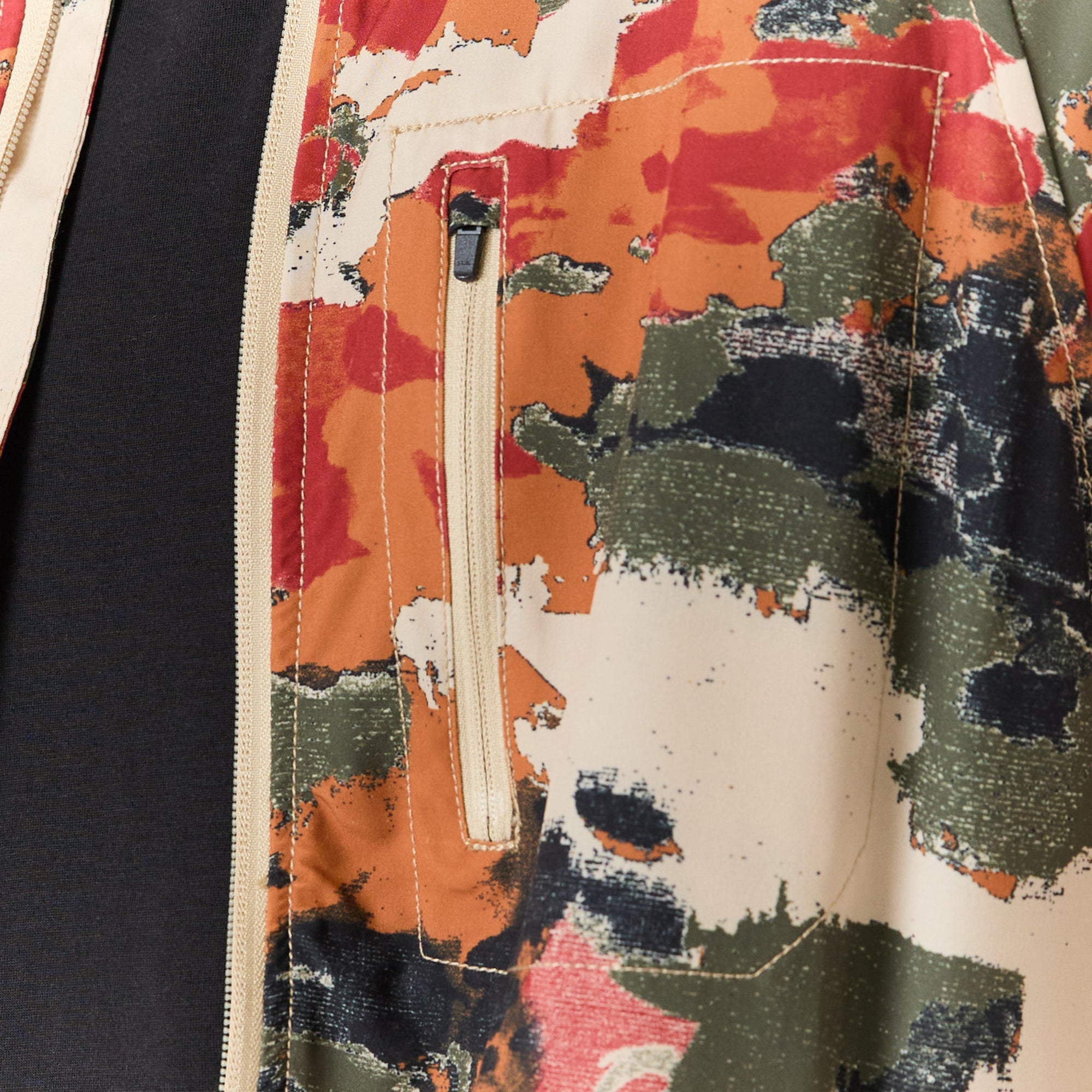 Stance Warm Up Jacket Camo |model