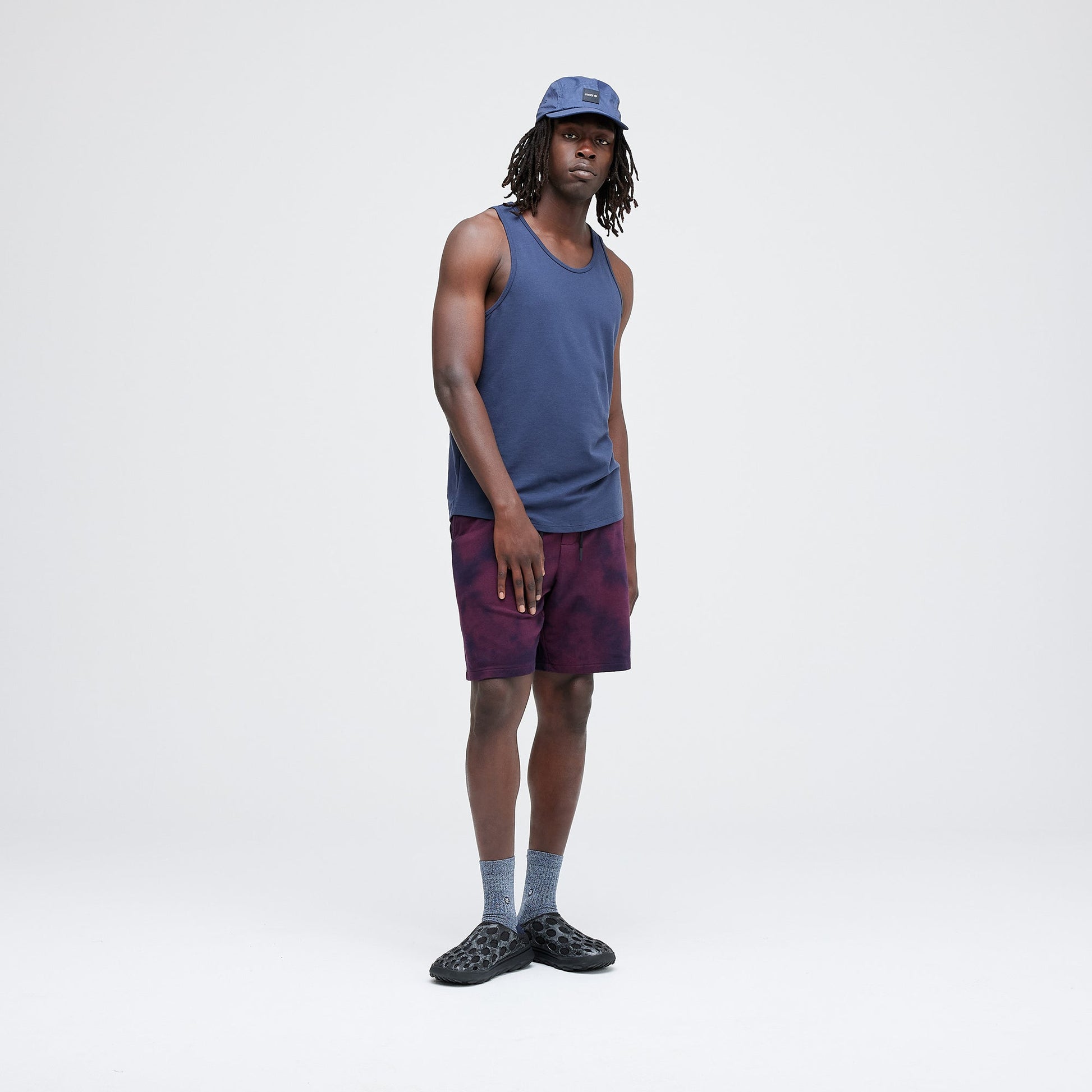 Stance Shelter Shorts Batikdruck In Blau |model