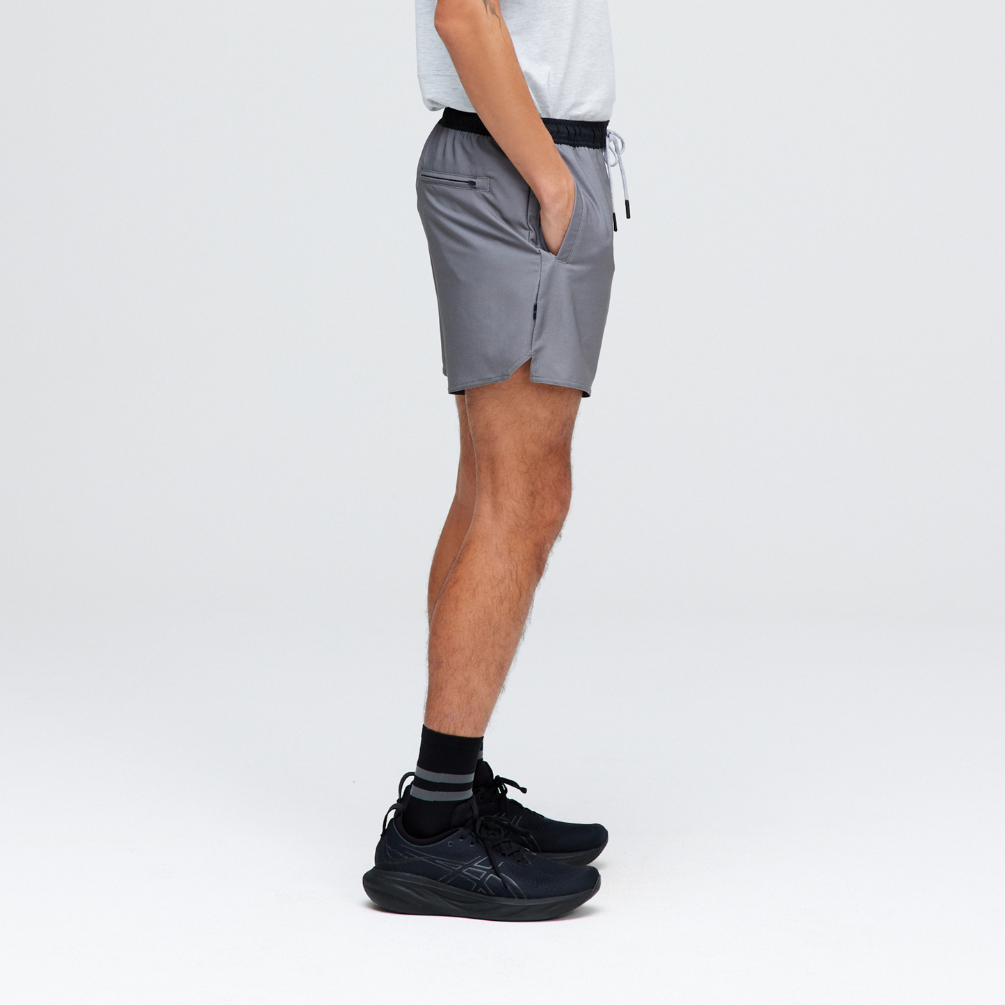 Stance Complex Athletic Shorts 5&quot; Anthrazit |model