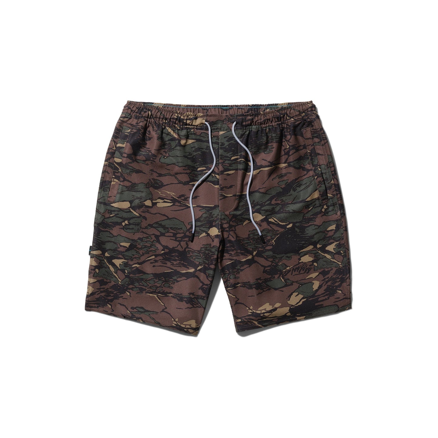 Stance Complex Athletic Shorts 7&quot; Grüne Camouflage