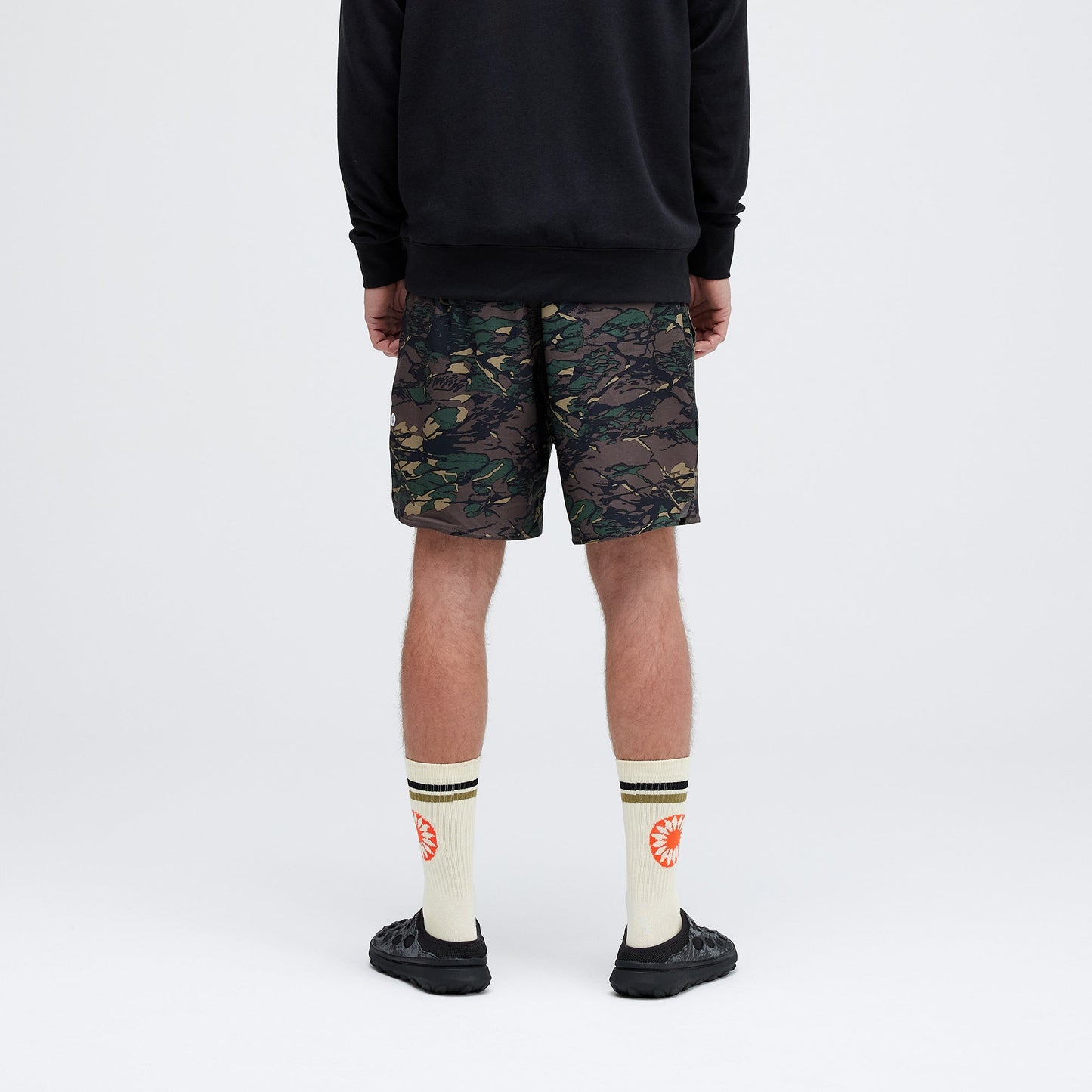 Stance Complex Athletic Shorts 7&quot; Grüne Camouflage |model