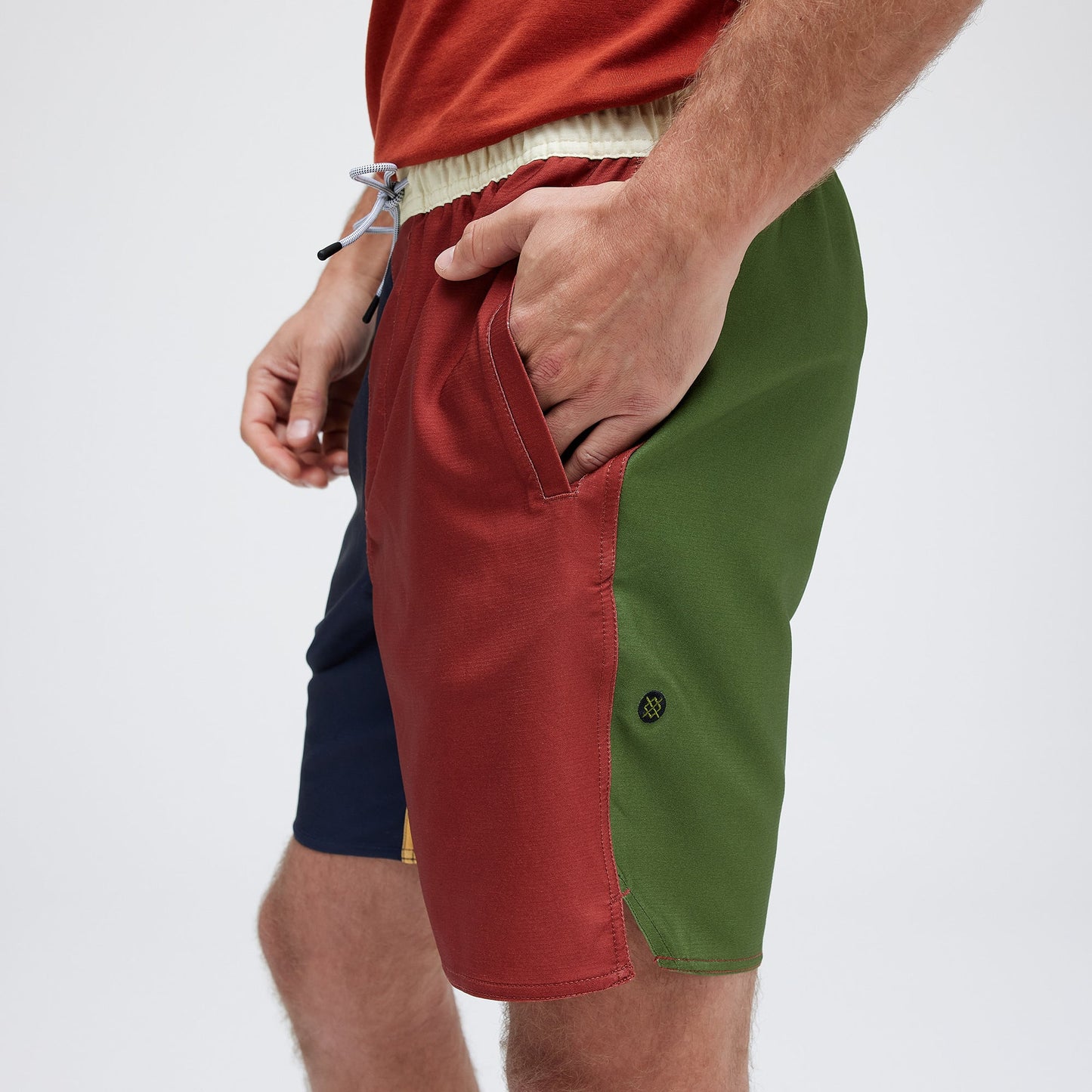 Stance Complex Athletic Shorts 7&quot; Portwein |model