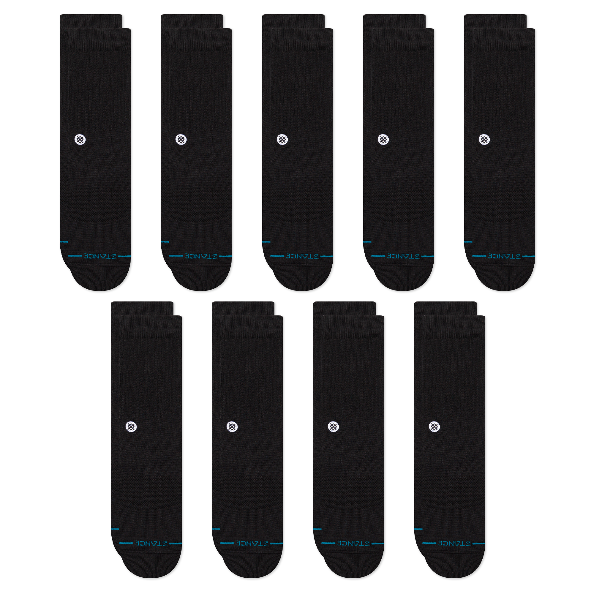 ICON CREW SOCK 9 PACK