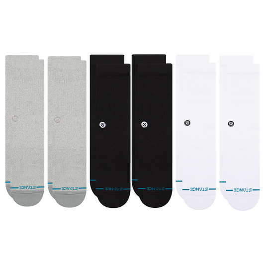 Stance Icon Crew Socken 6Er Pack Bunt