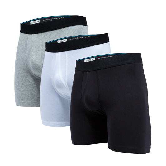 Stance Standard Boxer Brief 3Er Pack Scwarz/Weiss/Grau