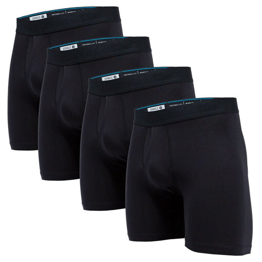 Stance Standard Boxer Brief 4Er Pack Schwarz