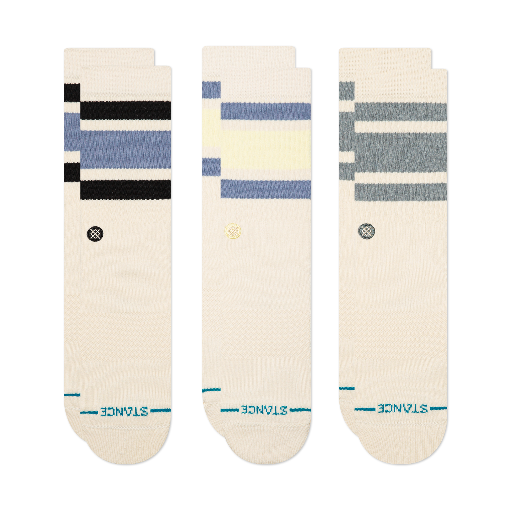 Stance Lifestyle Boyd Crew Socken 3Er Pack Bunt