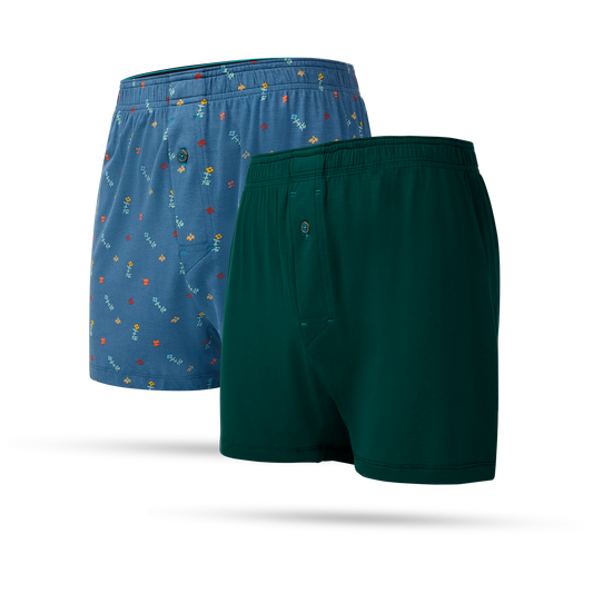 Stance Boxer Brief 2er Pack Blau
