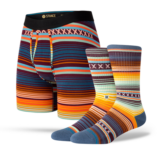 Stance Curren Boxer Brief & Crew Socken 2er Pack Grün