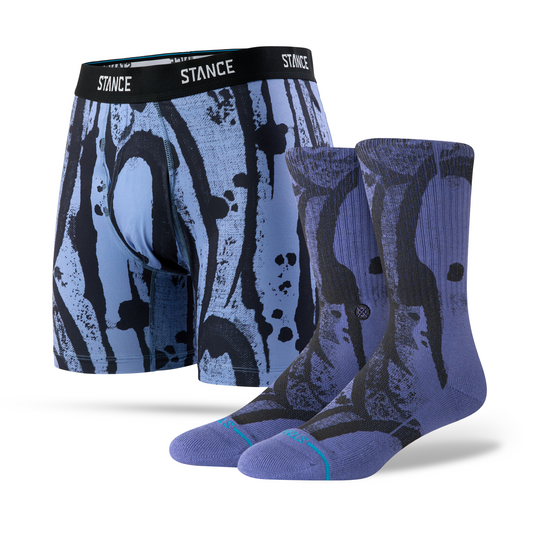 Stance Draper Boxer Brief & Crew Socken 2Er Pack  Bunt