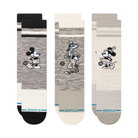 Stance Disney Mickey Crew Socken 3 Pack Bunt