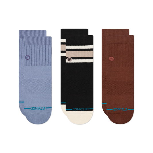 Stance Lifestyle Icon & Boyd Quarter Socken 3Er Pack Bunt