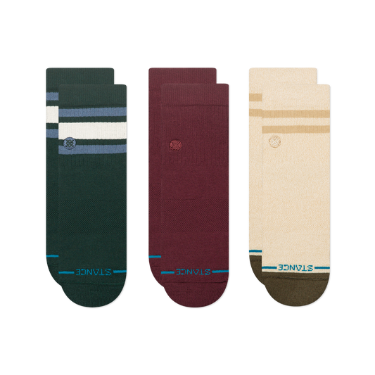 Stance Lifestyle Quarter Socken 3er Pack Bunt