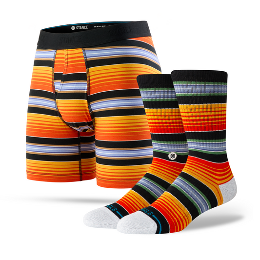 Stance Rockford Boxer Brief & Crew Socken 2Er Pack Bunt