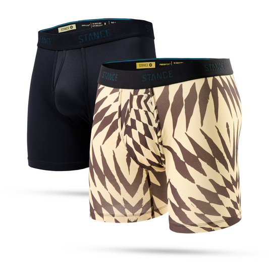 Stance Boxer Brief Wholester 2Er Pack Braun