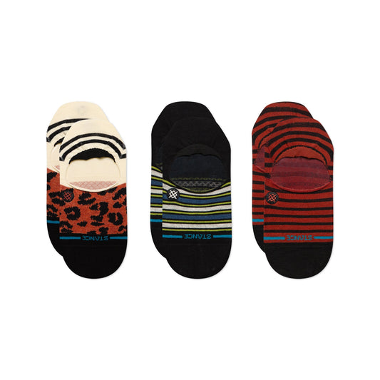 Stance Fate No Show Socken 3Er Pack  Schwarz 