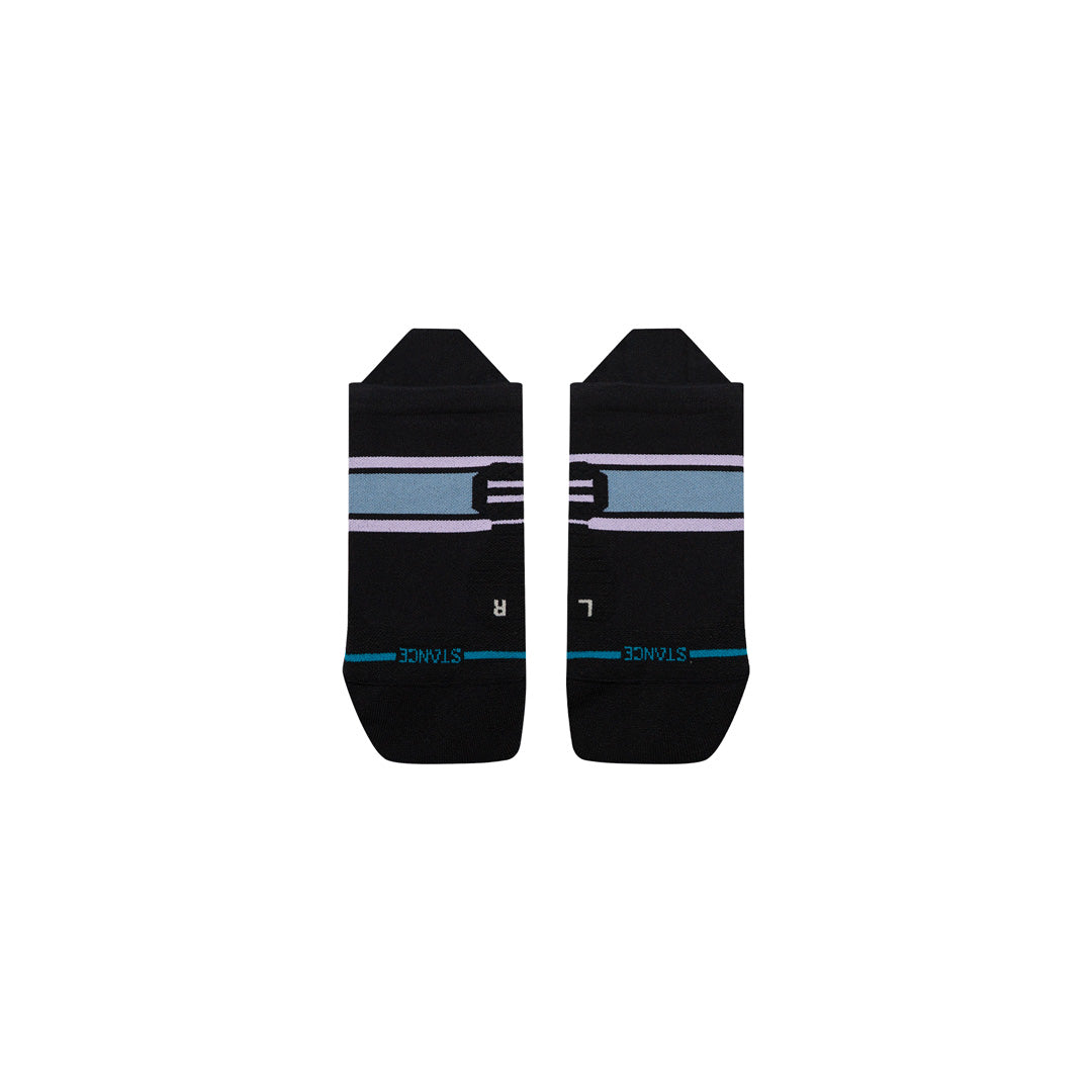 Stance Striped Light Tab Sock Black