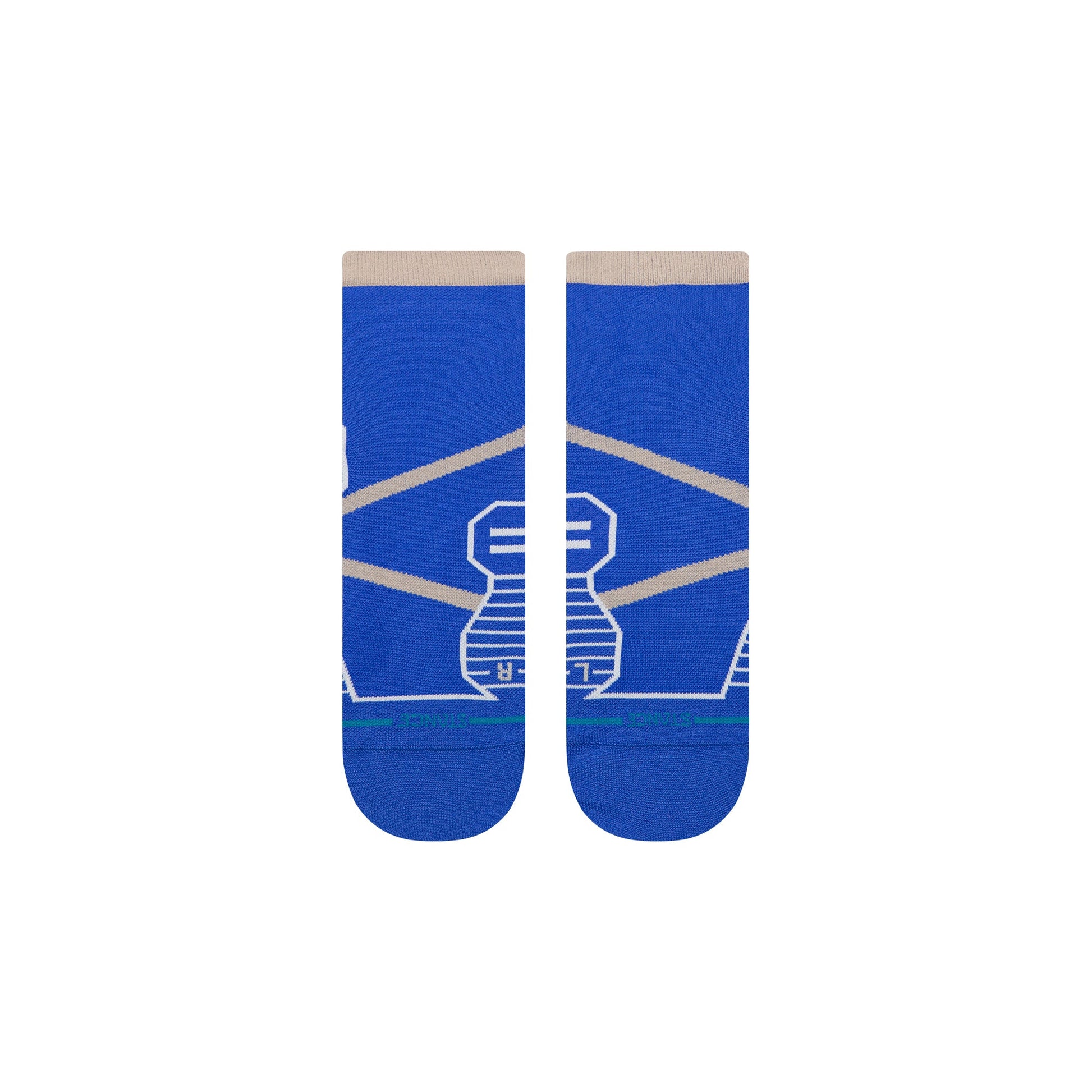 Stance Crossover Ultra Light Quarter Sock Cobalt Blue