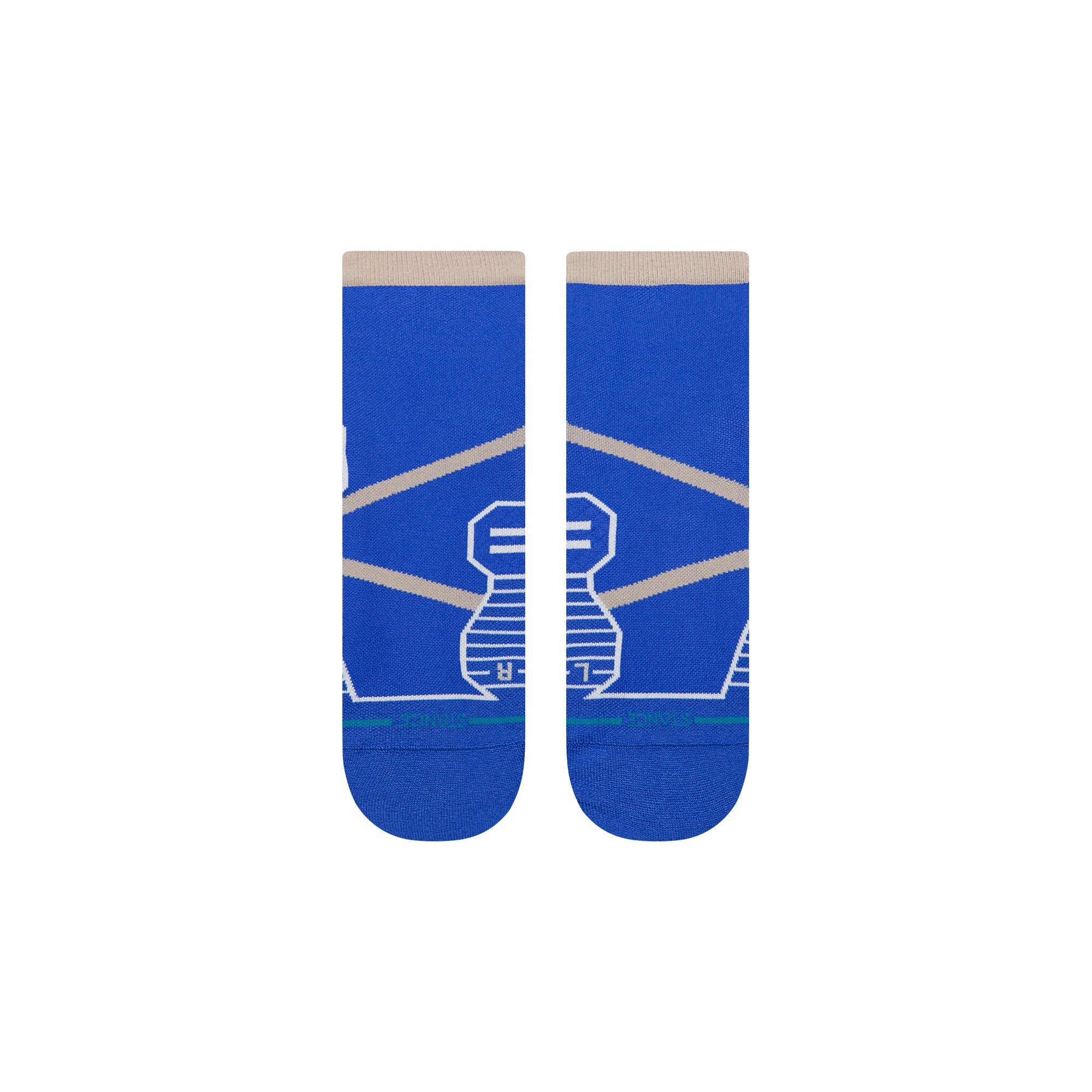 Stance Crossover Ultra Light Quarter Sock Cobalt Blue