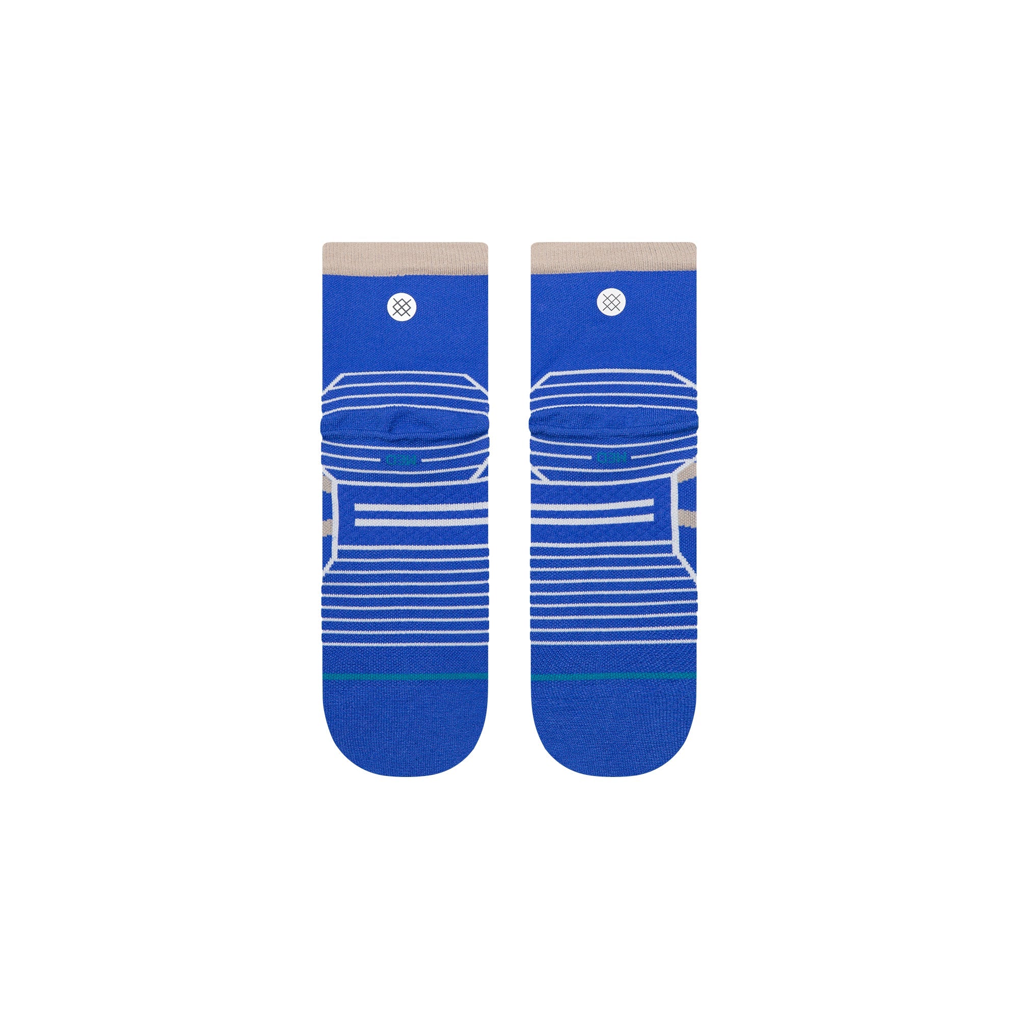 Stance Crossover Ultra Light Quarter Sock Cobalt Blue