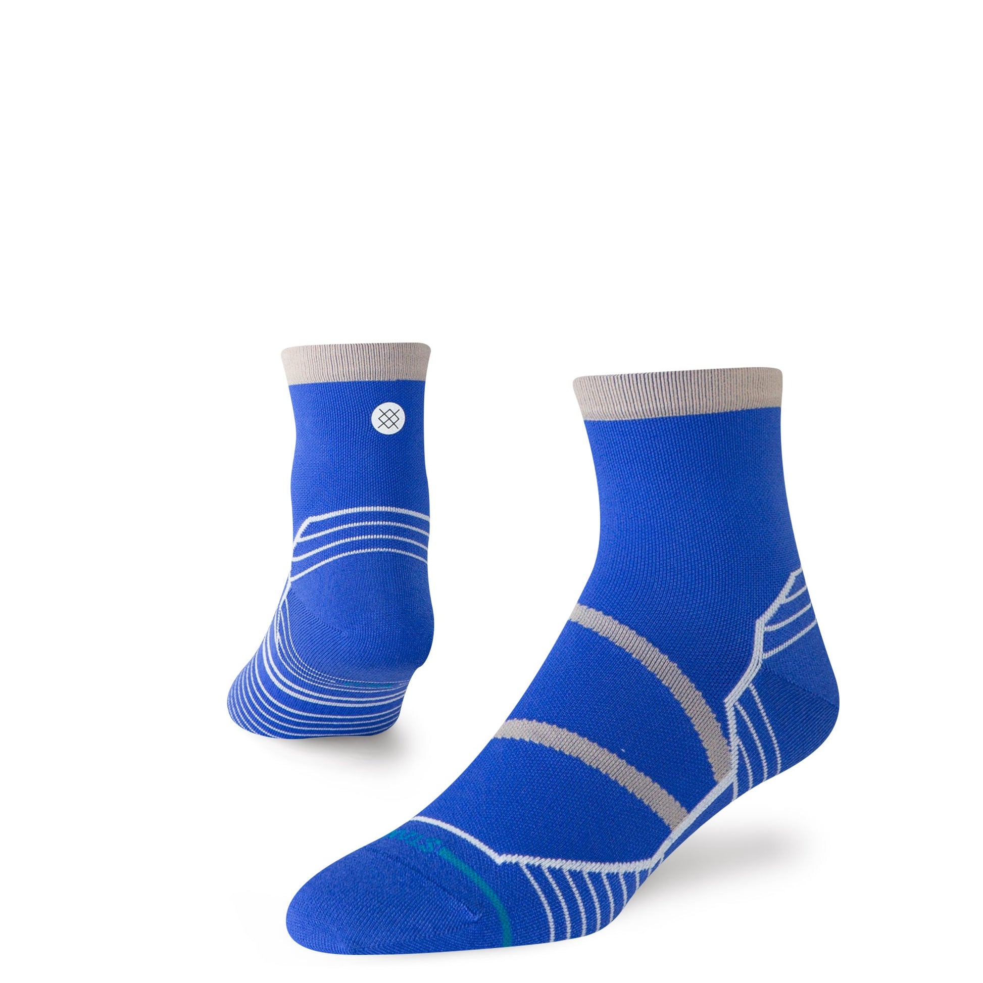 Stance Crossover Ultra Light Quarter Sock Cobalt Blue
