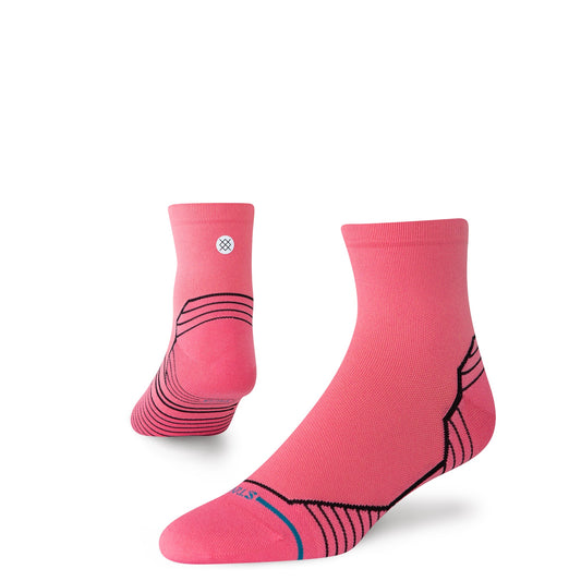 Stance Womens Variegated Ultra Light Quarter Socken Pink