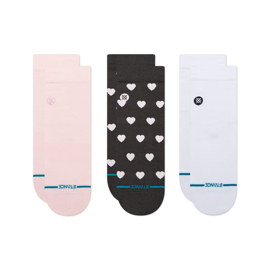 Stance Hearts Lowrider Socken 3Er Pack Pink