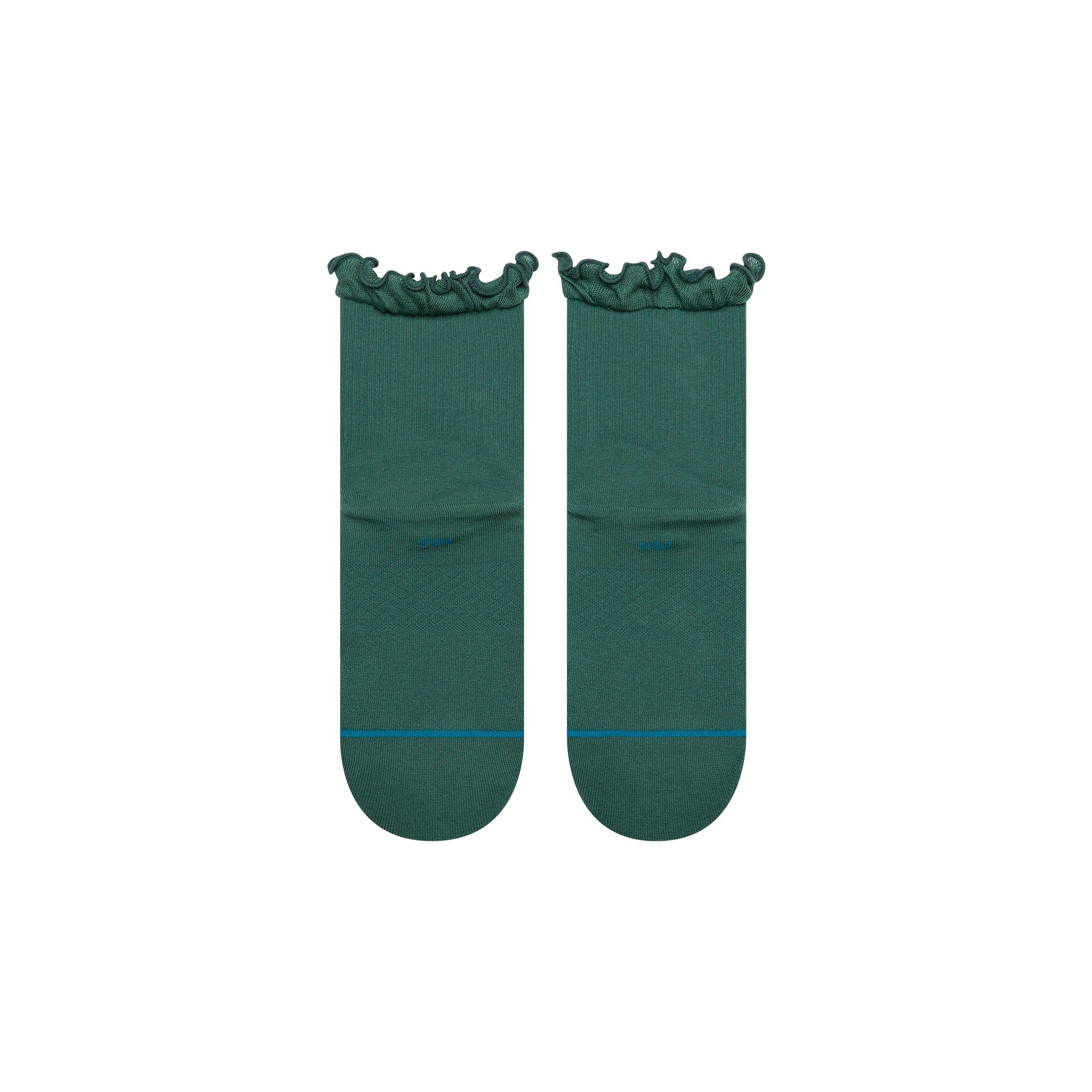 Stance Ruffle Icon Quarter Sock Teal