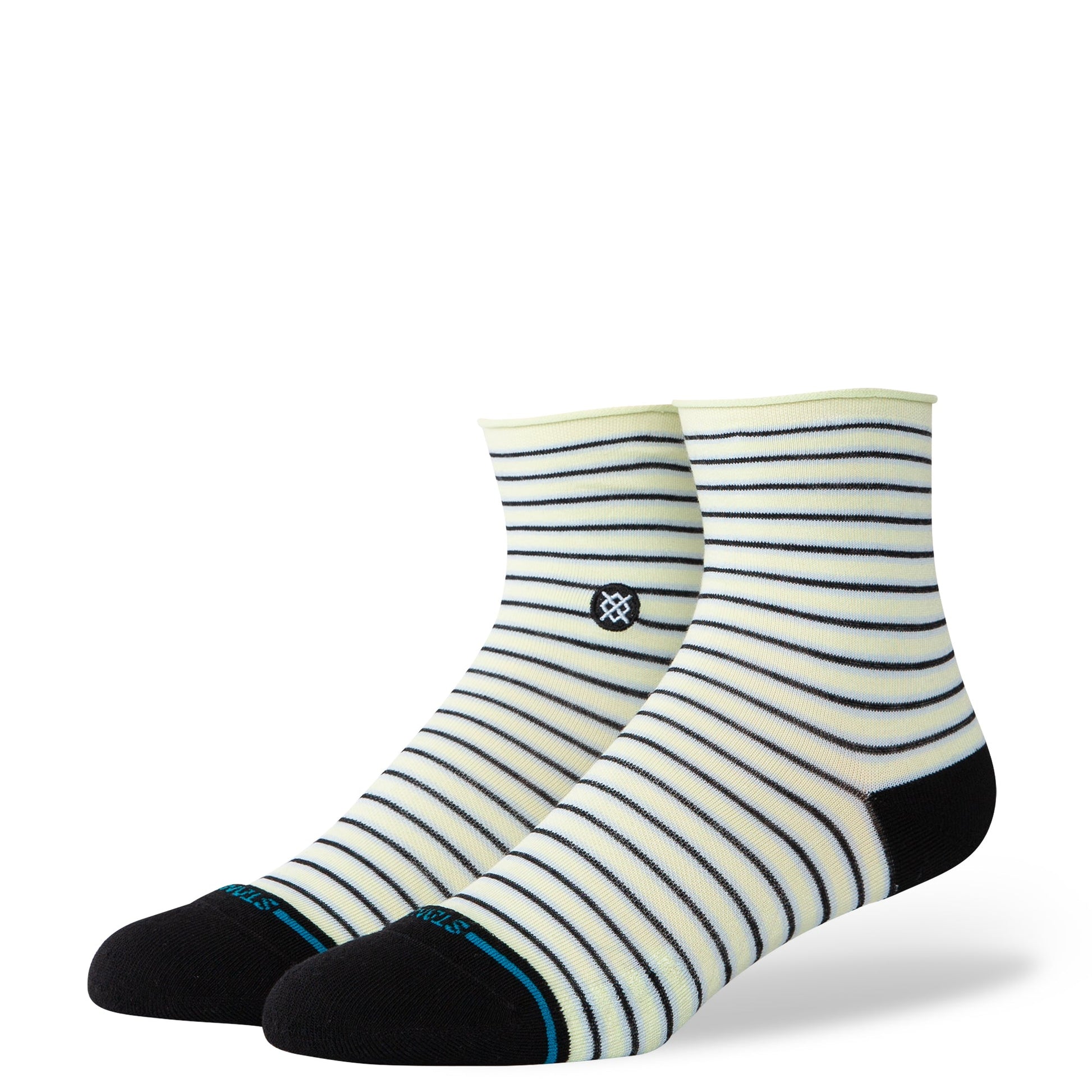 Stance Blue Fade Quarter Socken Eisblau