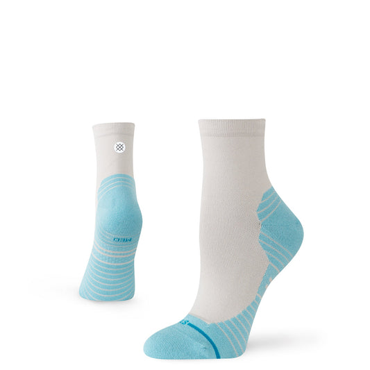 Stance Two Tone Light Quarter Socken Hellblau