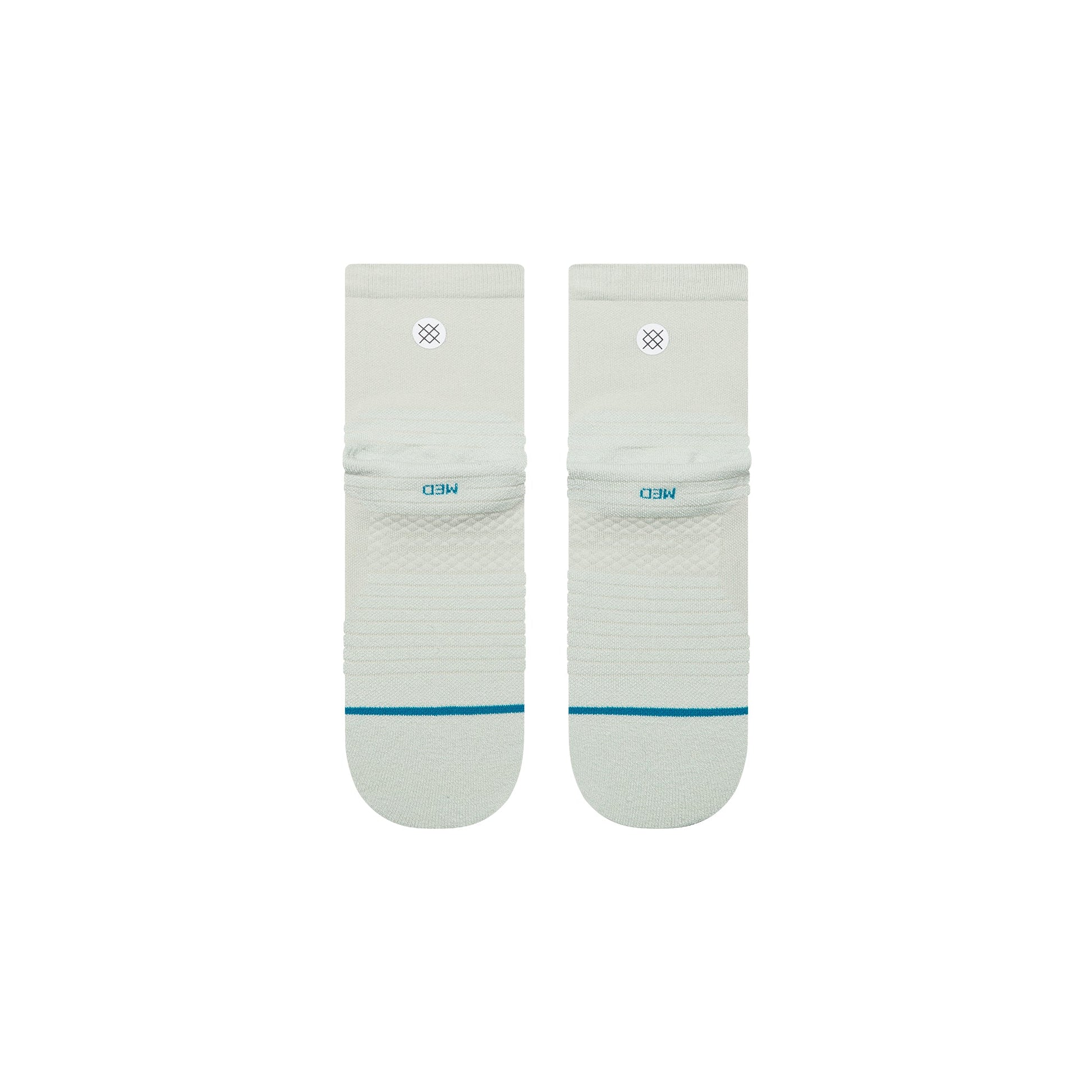 Stance Womens Solid Light Quarter Sock - Light Blue