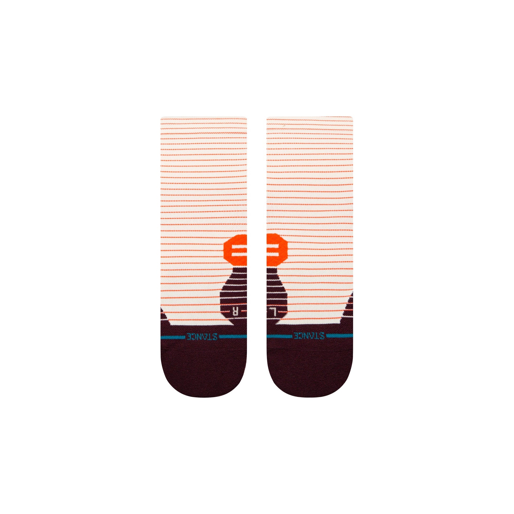 Stance Micro Light Quarter Socken Magenta