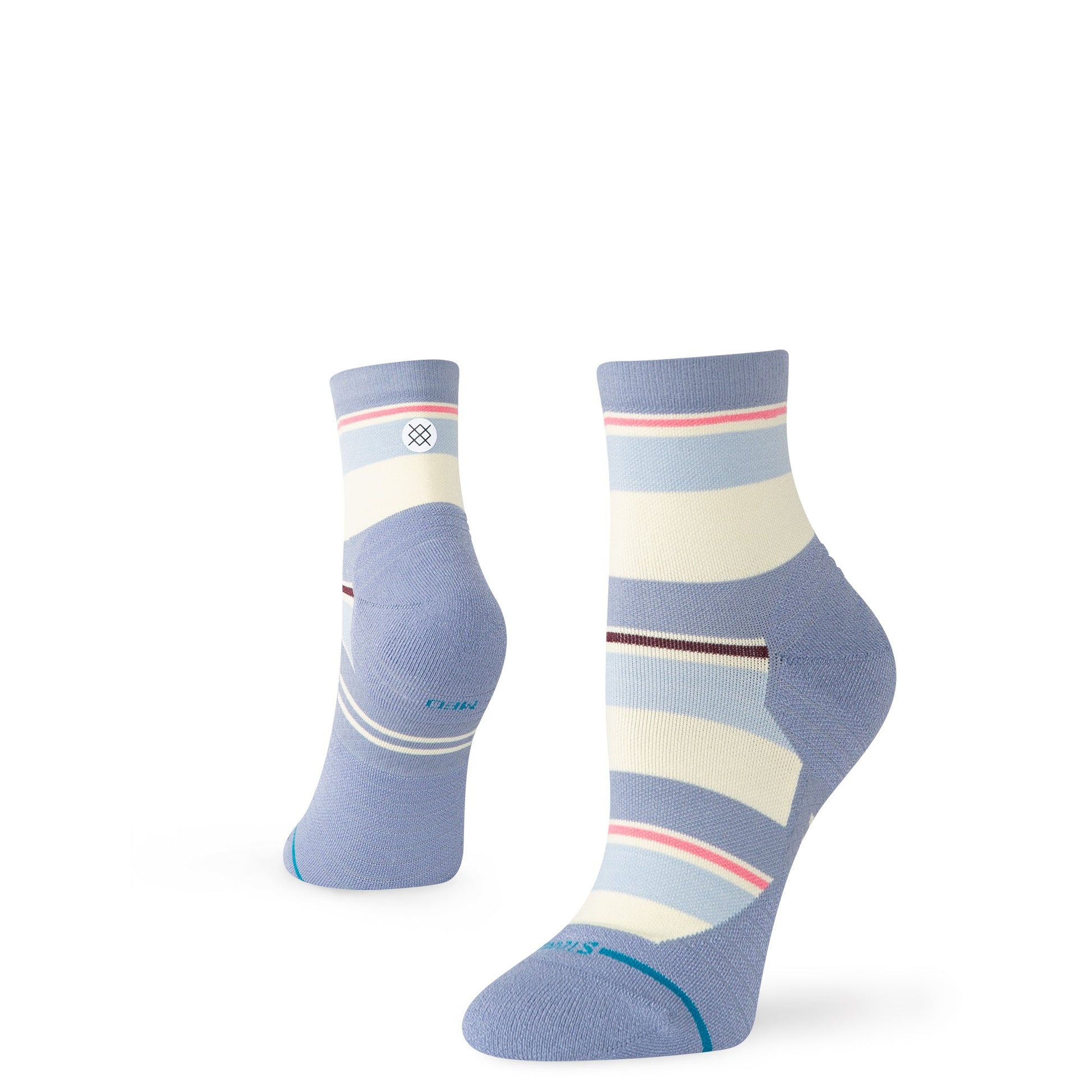 Stance Milo Light Quarter Sock Blue