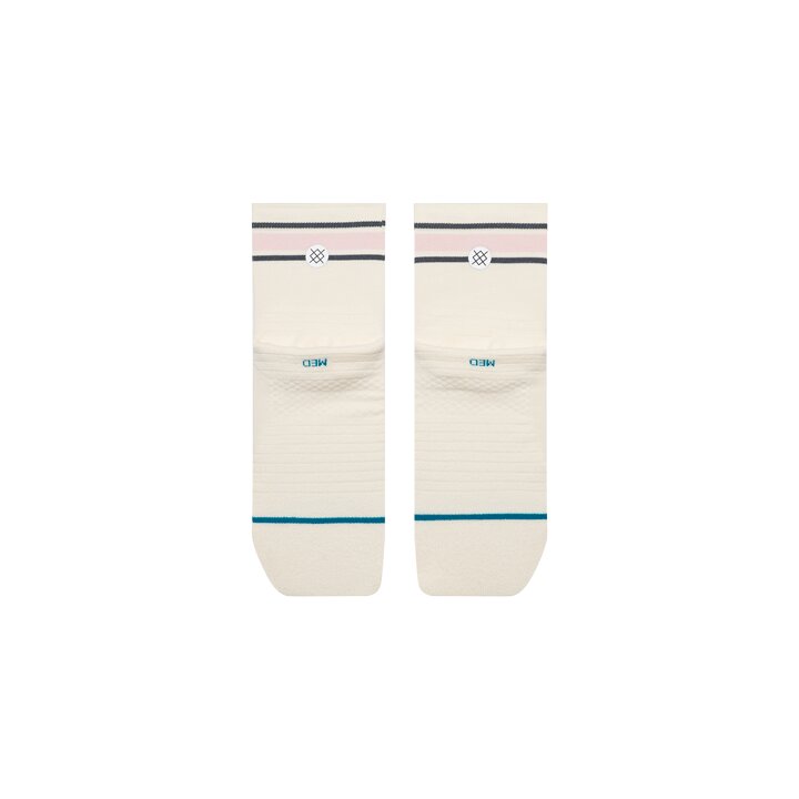 Stance Wiley Light Quarter Sock Off White