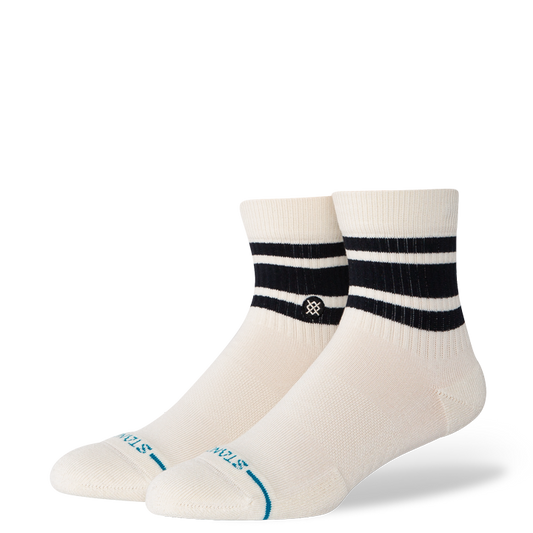 Stance Womens Boyd Quarter Socken Elfenbein 