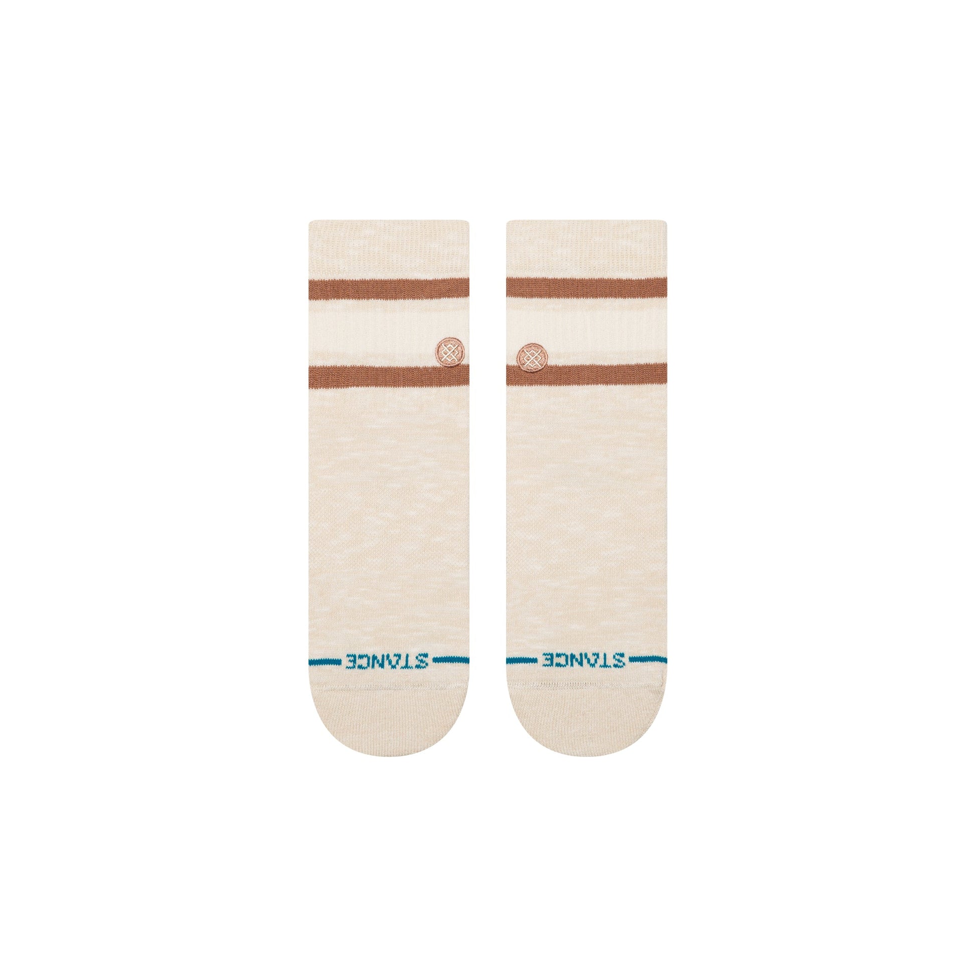 Stance Womens Boyd Slub Quarter Sock Cream