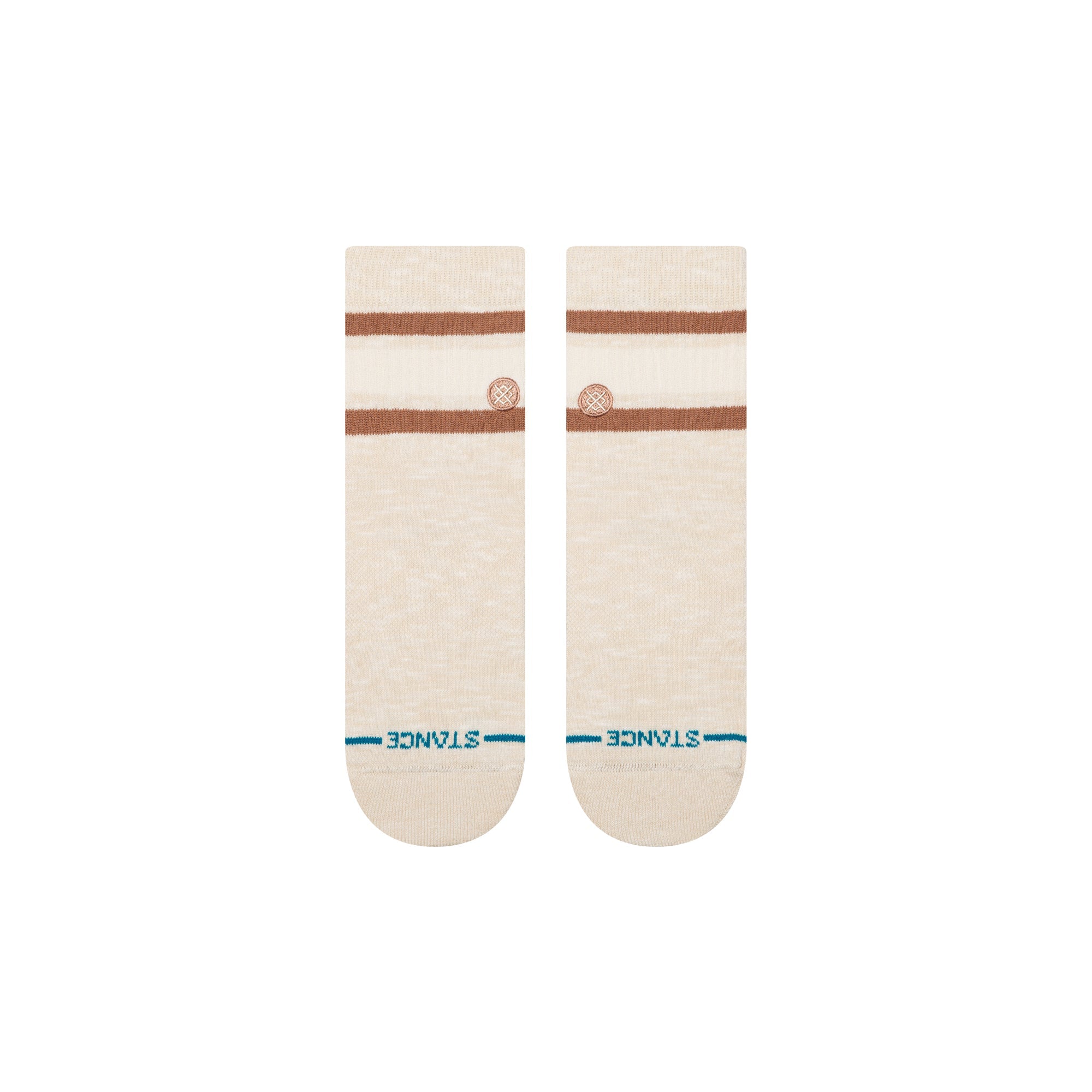 Stance Womens Boyd Slub Quarter Sock Cream