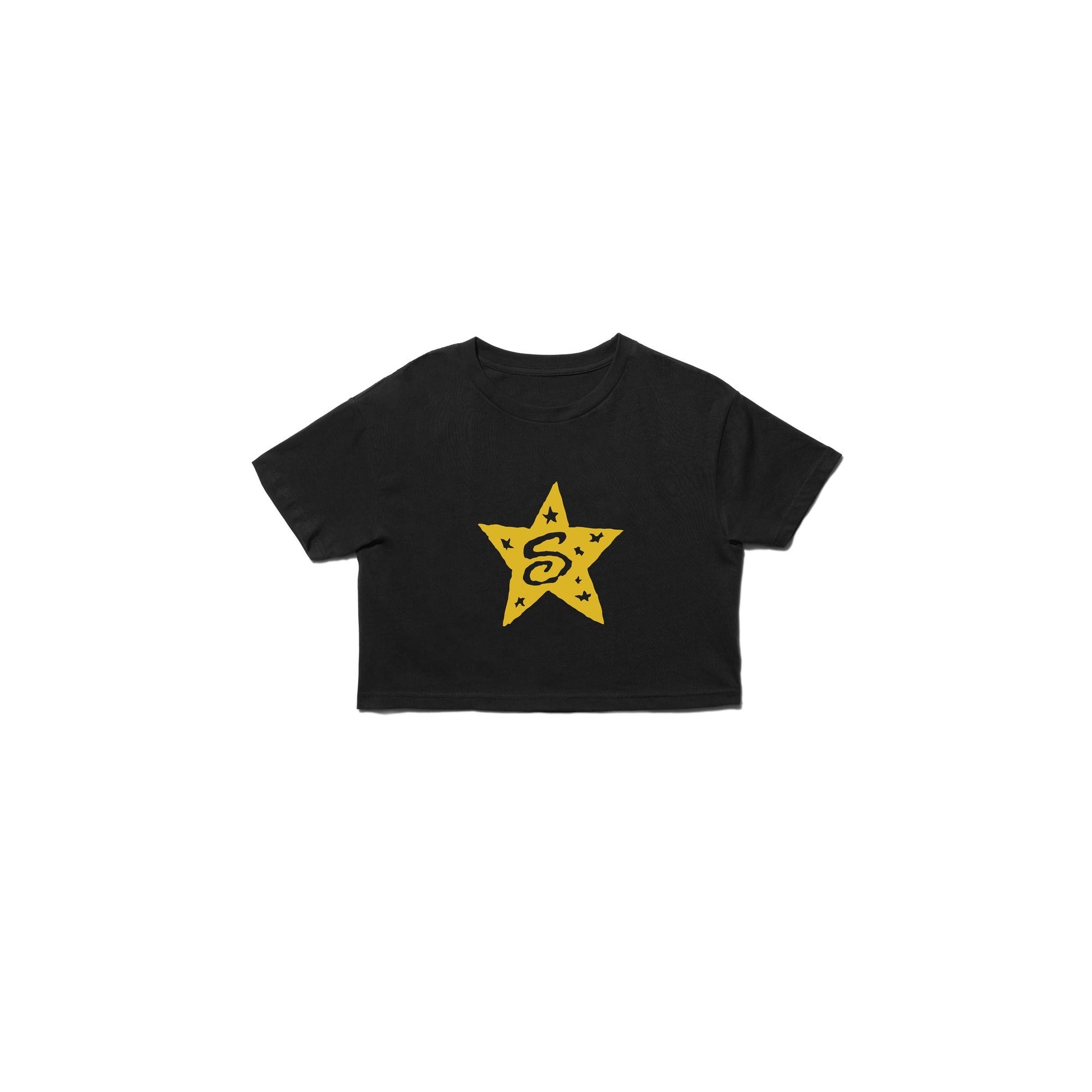 Stance Star Power Crop T-Shirt Für Damen Schwarz