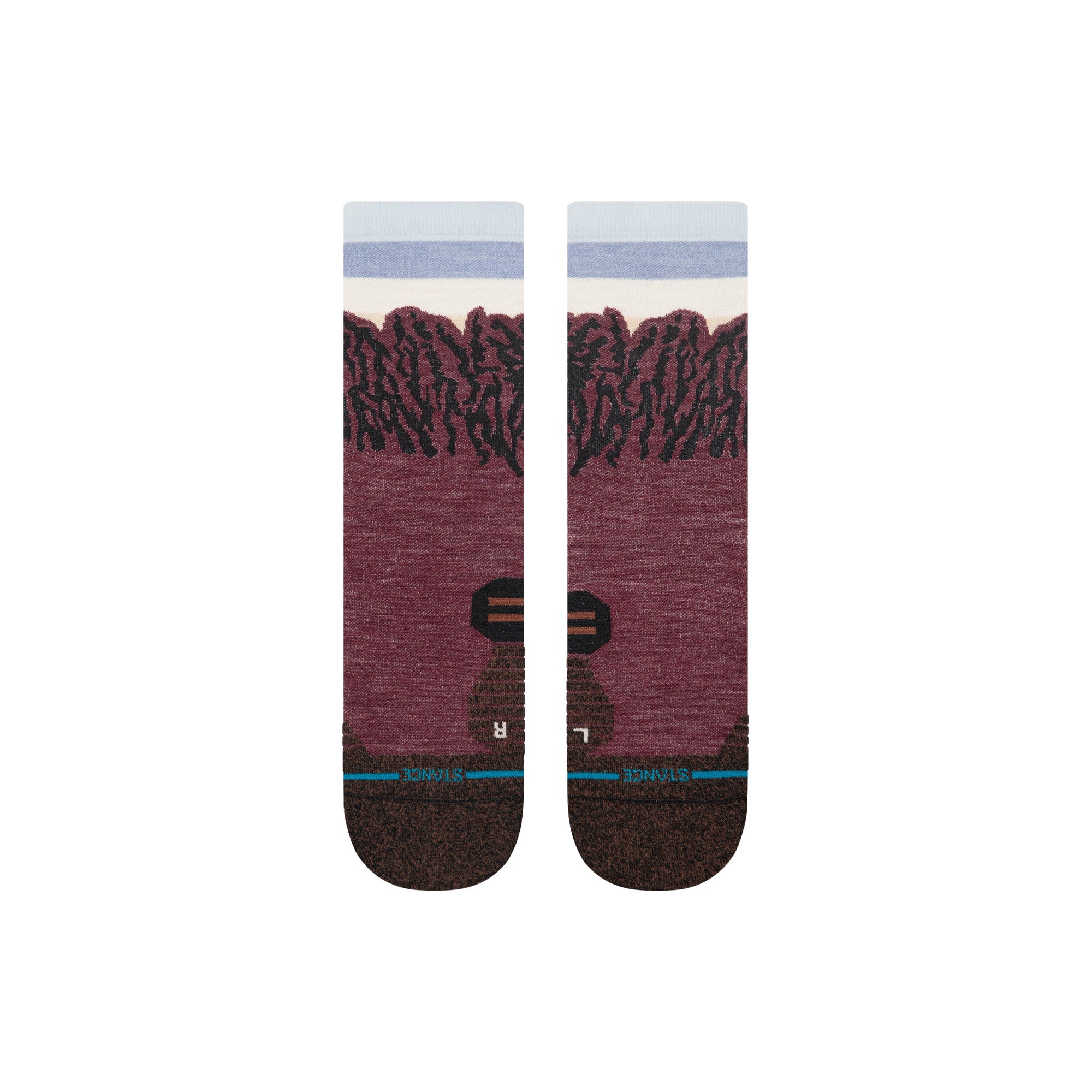 THE RIDGE LIGHT WOOL CREW SOCK
