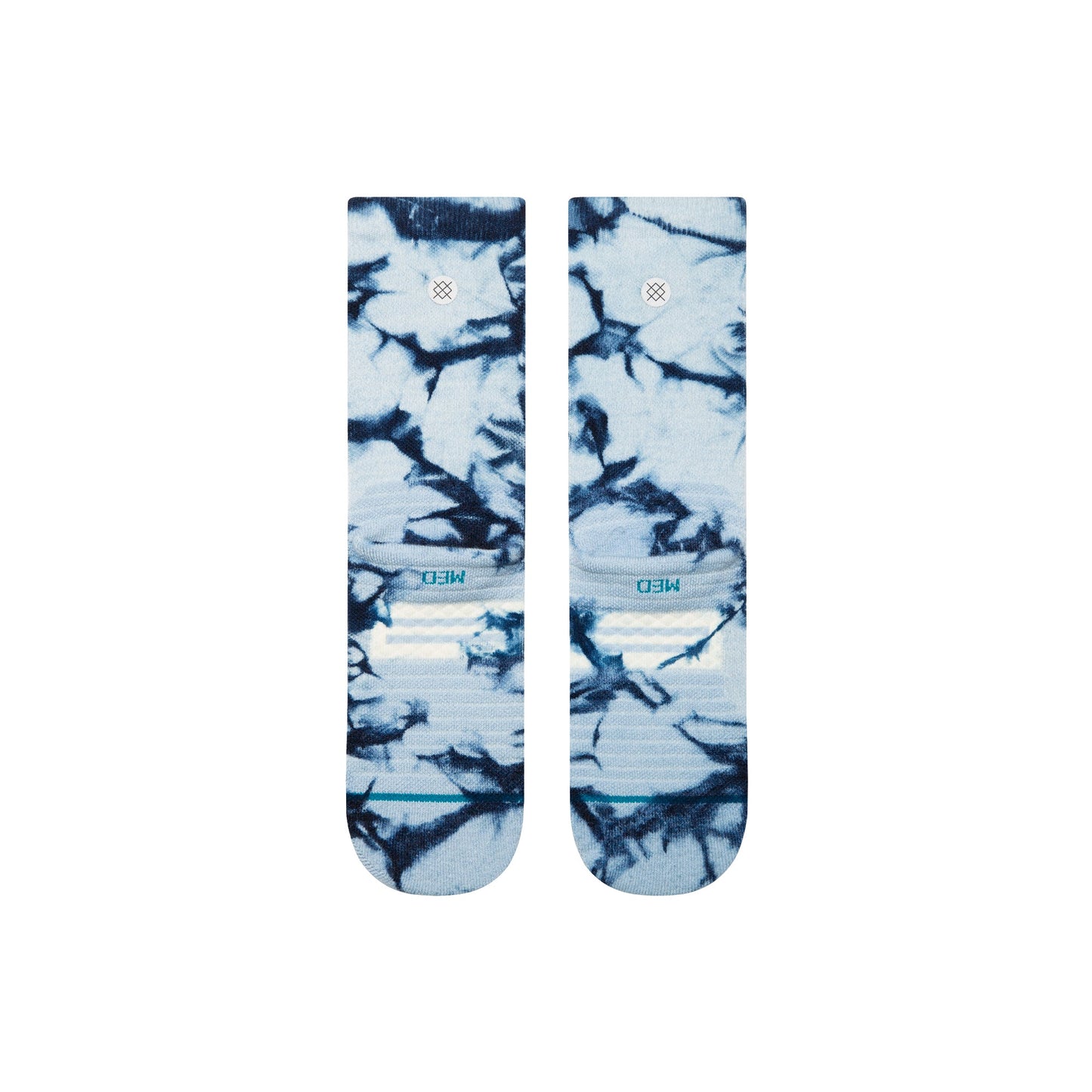 Stance Dye Wool Crew Socken Eisblau