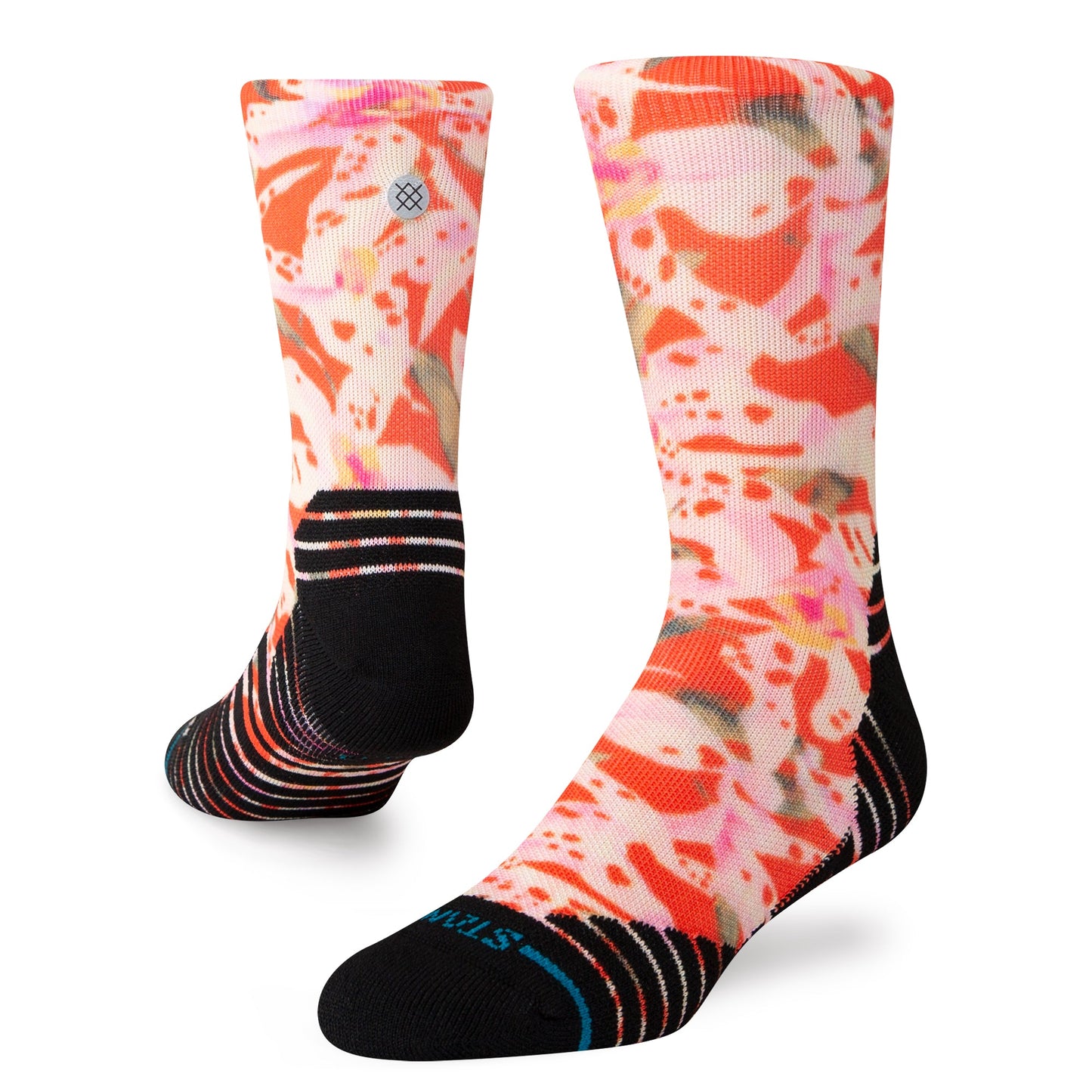 Stance Encyclia Crew Socken Rot