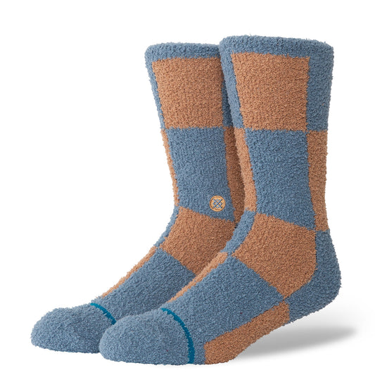 Stance Patchwork Cozy Crew Socken Sea Blue 