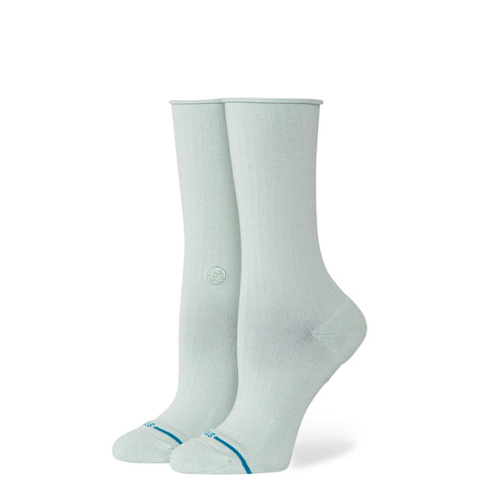 Rolled Solid Crew Socken Blassblau