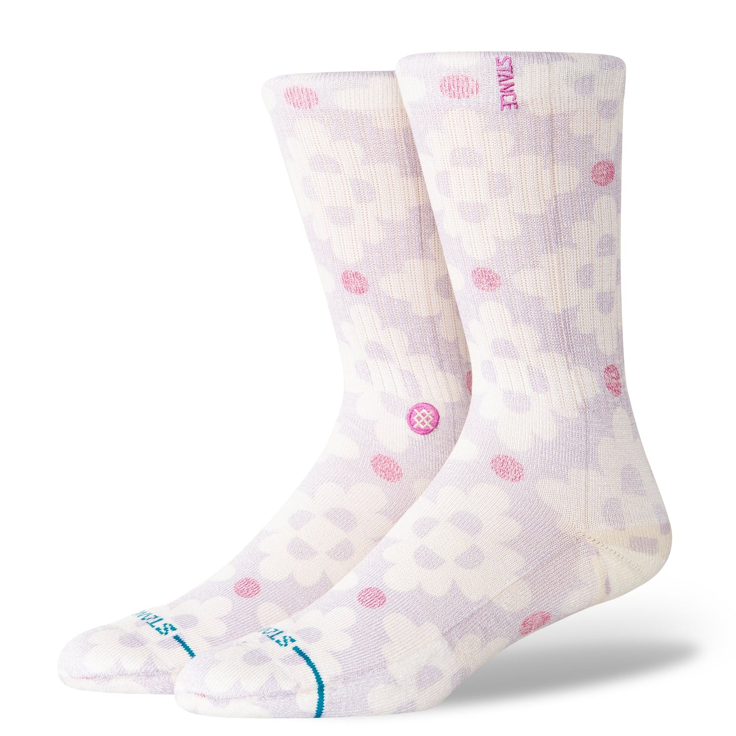 Stance San Lucas Crew Socken Orchidee